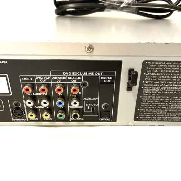 TOSHIBA SD-V290U VHS/DVD Combo Video Cassette Recorder Parts Only - Picture 8 of 11